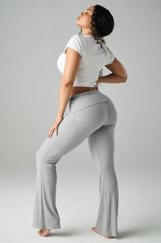 Soft Rib Foldover Pant sold by Fabletics