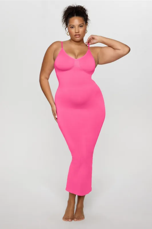 Smooth As Hell Shaping Maxi Dress sold by Fabletics