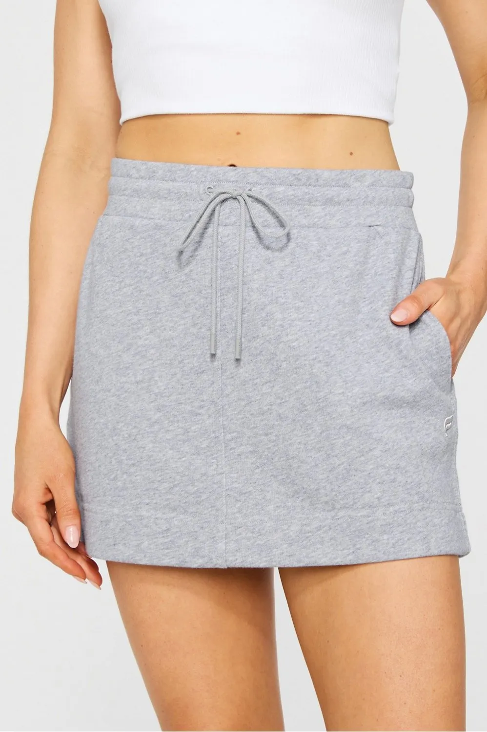 Year Round Terry Mini Skirt sold by Fabletics