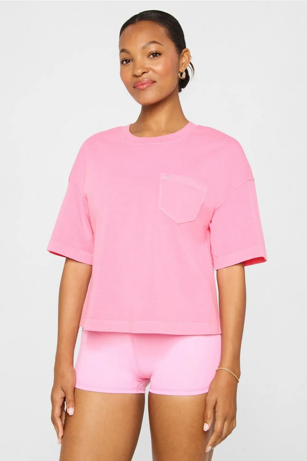 Heavy Cotton Pocket Tee sold by Fabletics