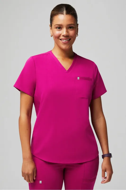 Vital 1-Pocket Scrub Top sold by Fabletics