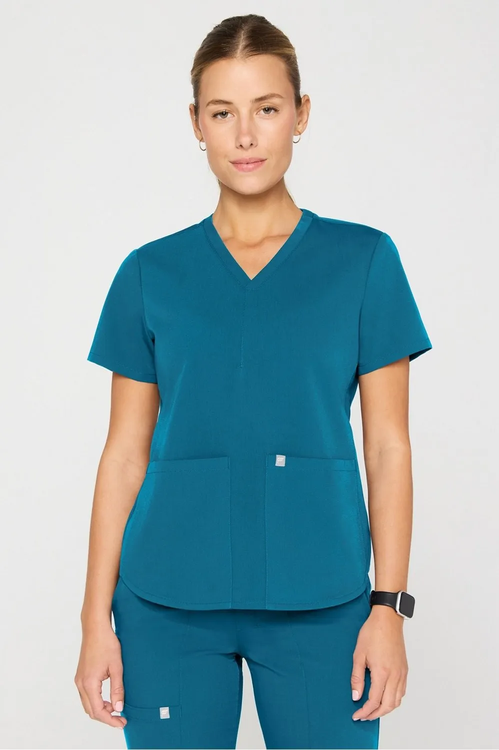 Method 2-Pocket Scrub Top (Petite Fit) sold by Fabletics