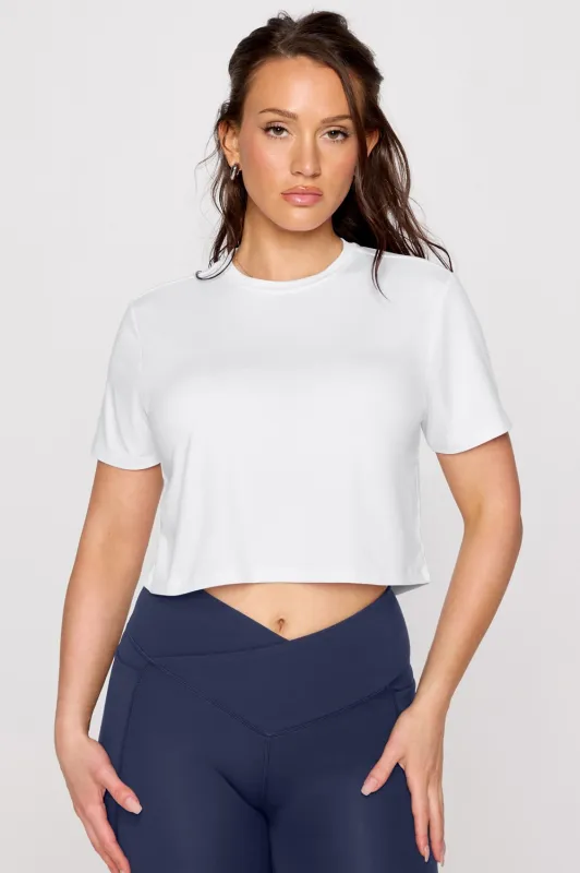 Everyday Crop Tee sold by Fabletics