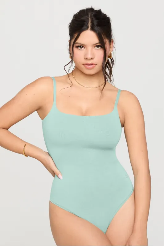 Snug Cotton Strappy Thong Bodysuit sold by Fabletics