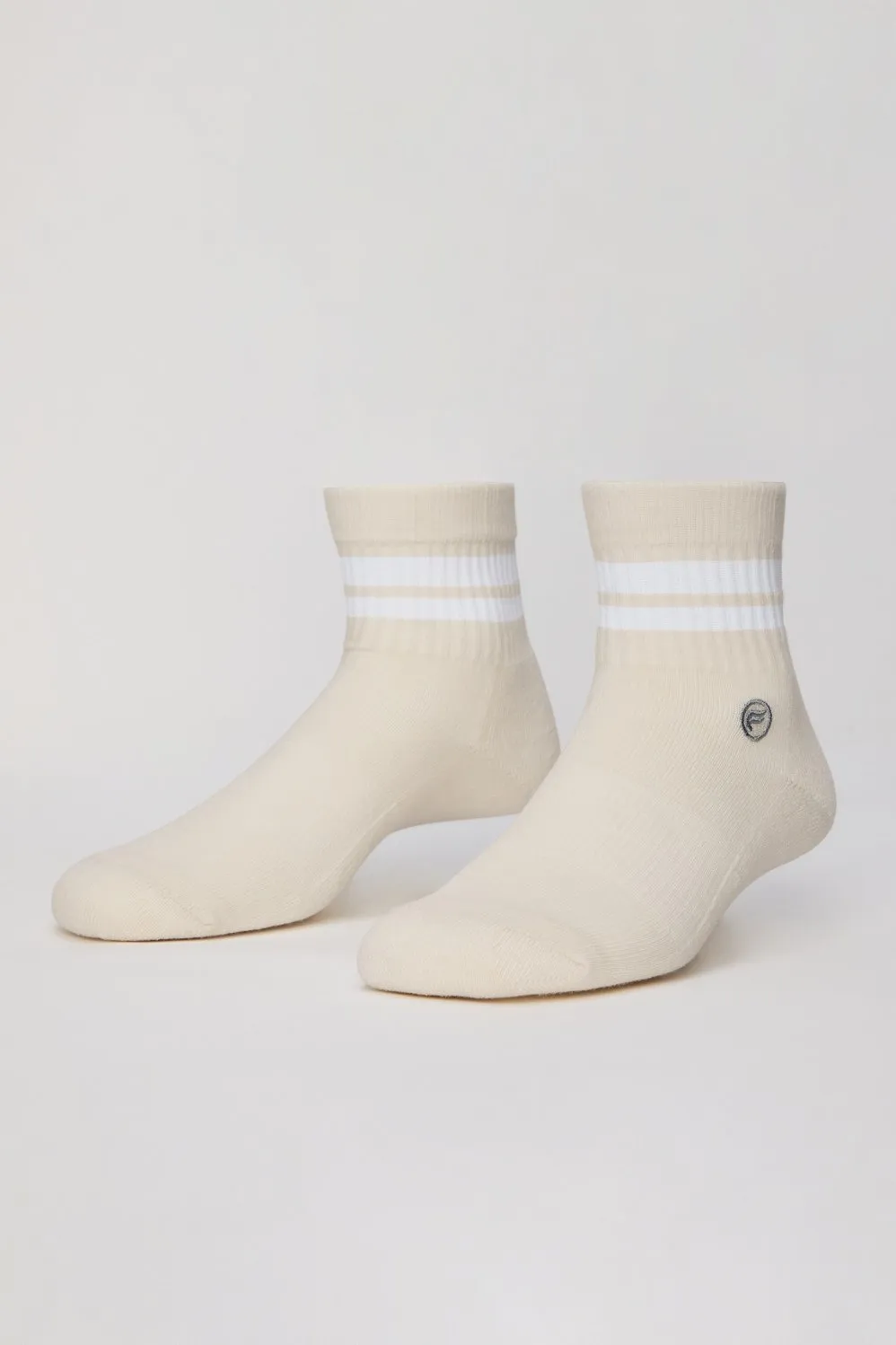 The Everyday Quarter Crew Sock sold by Fabletics