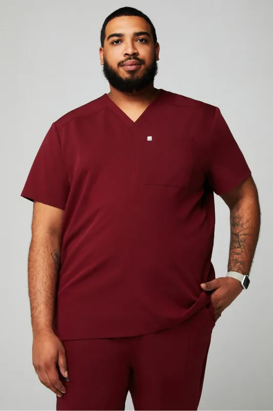 Helix 1-Pocket Scrub Top sold by Fabletics