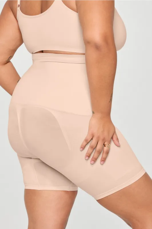 Nearly Naked Shapewear Ultra High Waist Booty Lift Short sold by Fabletics