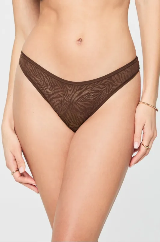 Hot Mesh Thong sold by Fabletics
