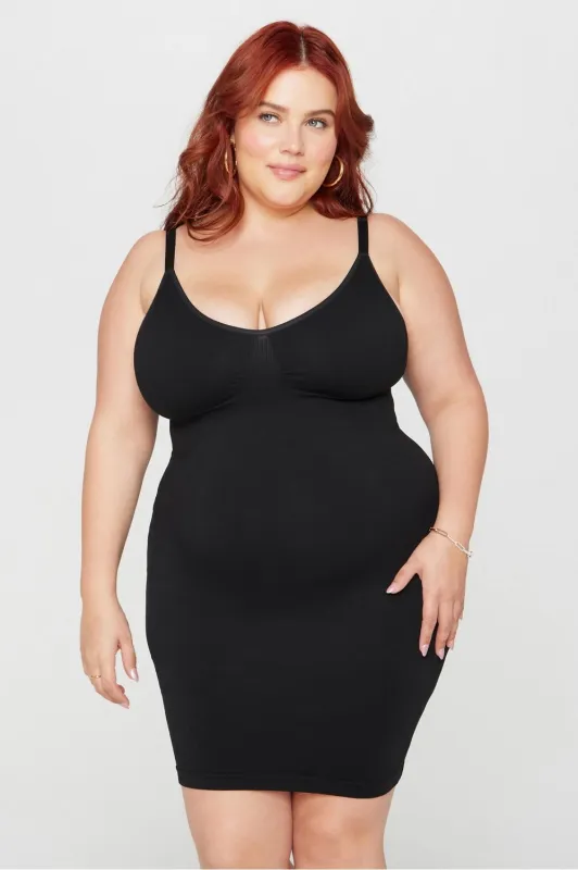 Smooth As Hell Shaping Mini Dress sold by Fabletics