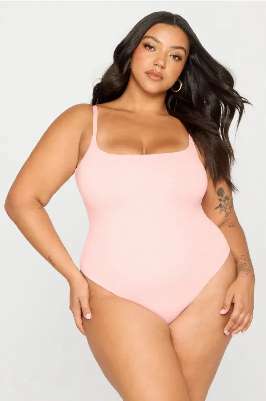Snug Cotton Strappy Thong Bodysuit sold by Fabletics