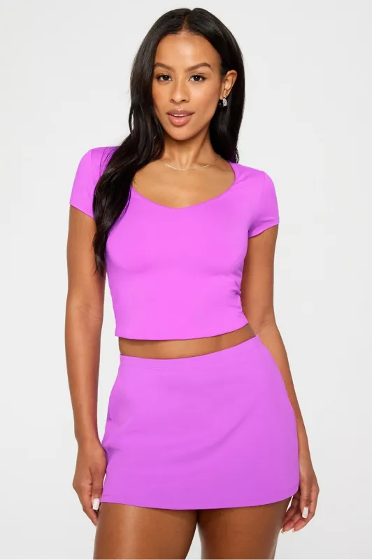 AirLite Short-Sleeve Top sold by Fabletics