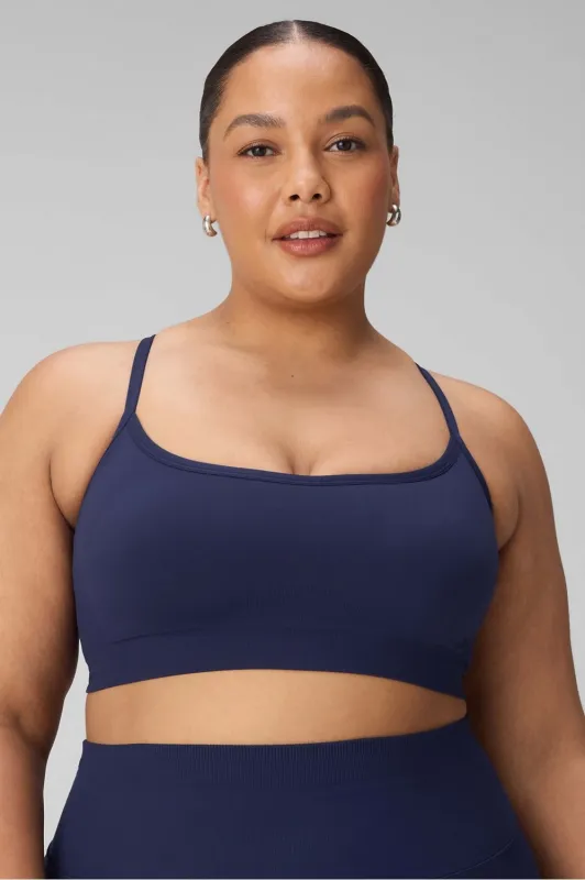 Sleek Seamless Strappy Low Impact Bra sold by Fabletics