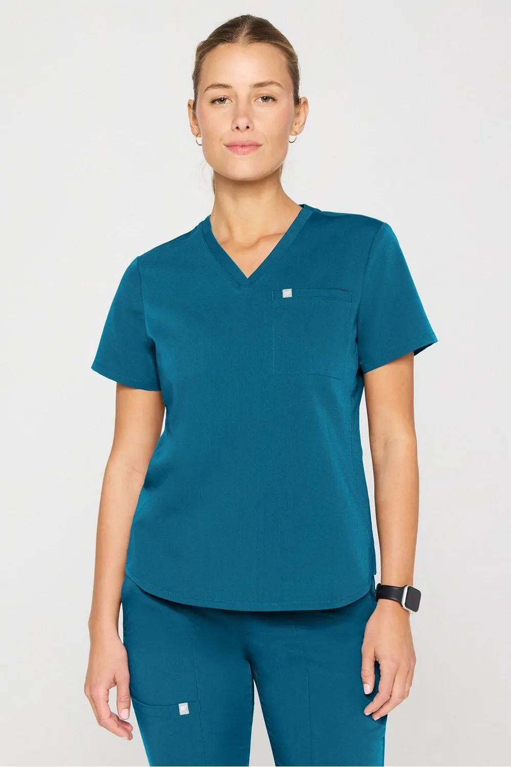 Vital 1-Pocket Scrub Top (Petite Fit) sold by Fabletics