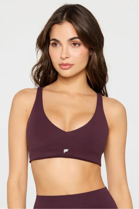 PureLuxe Longline Low Impact Bra sold by Fabletics