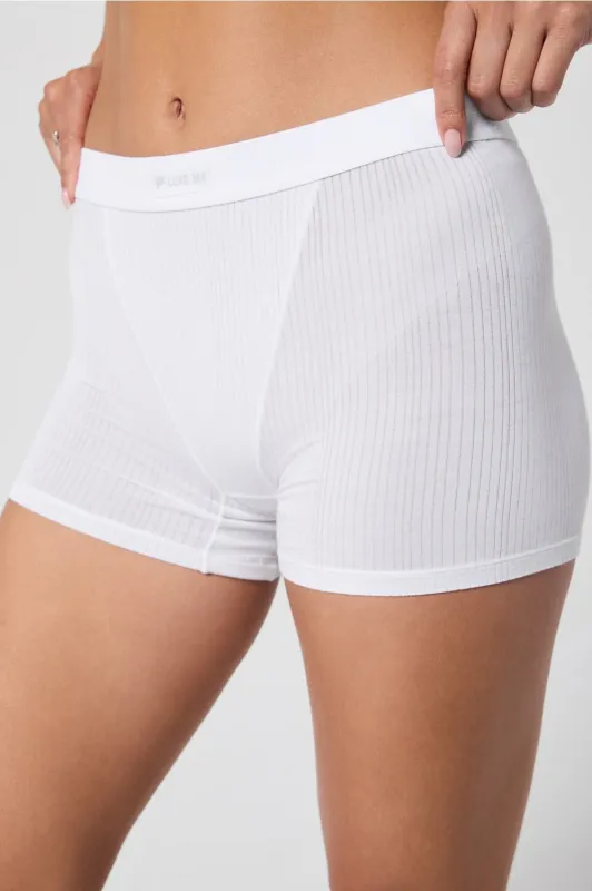 Luxe360 Rib Shorts 4" made by Fabletics
