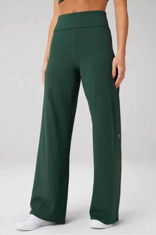 PureLuxe Foldover Straight Leg Pant sold by Fabletics