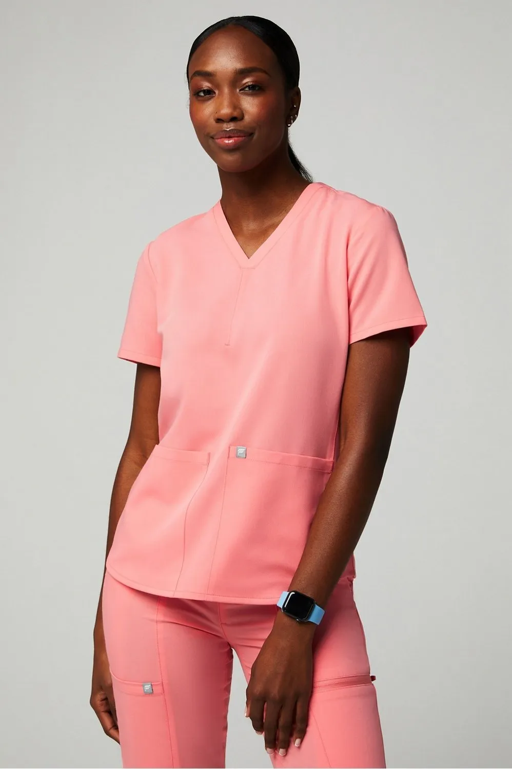 Method 2-Pocket Scrub Top sold by Fabletics