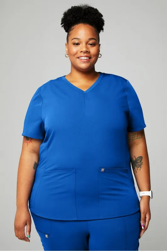 Method 2-Pocket Scrub Top sold by Fabletics