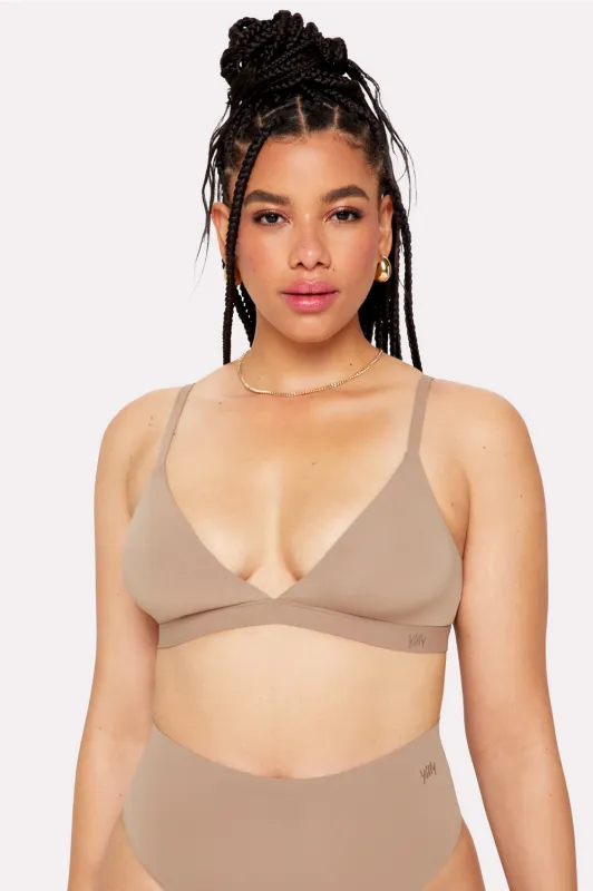 Smoothed Reality Supportive Triangle Bralette sold by Fabletics