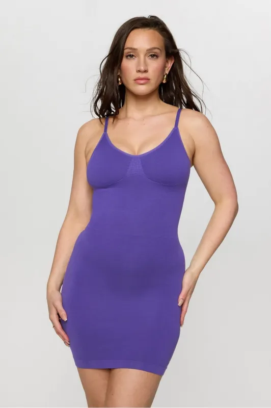 Smooth As Hell Shaping Mini Dress made by Fabletics