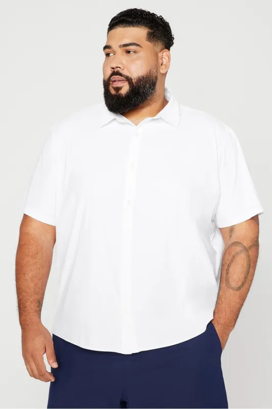 The Don Short Sleeve Button Up sold by Fabletics