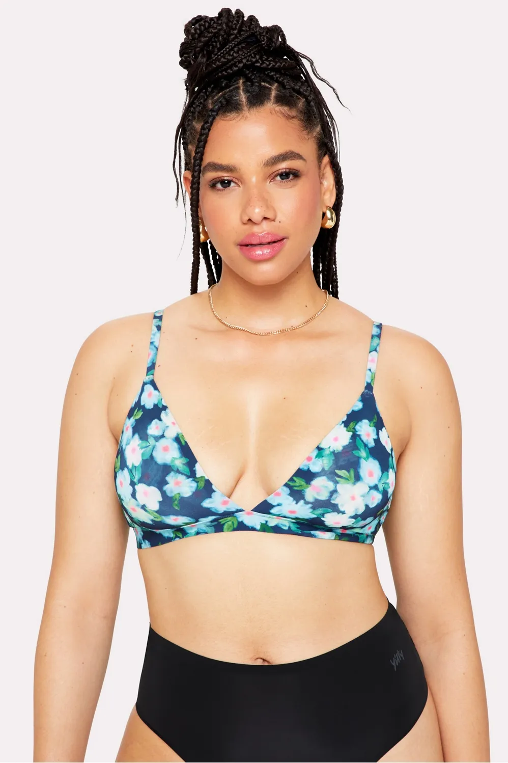 Smoothed Reality Supportive Triangle Bralette sold by Fabletics