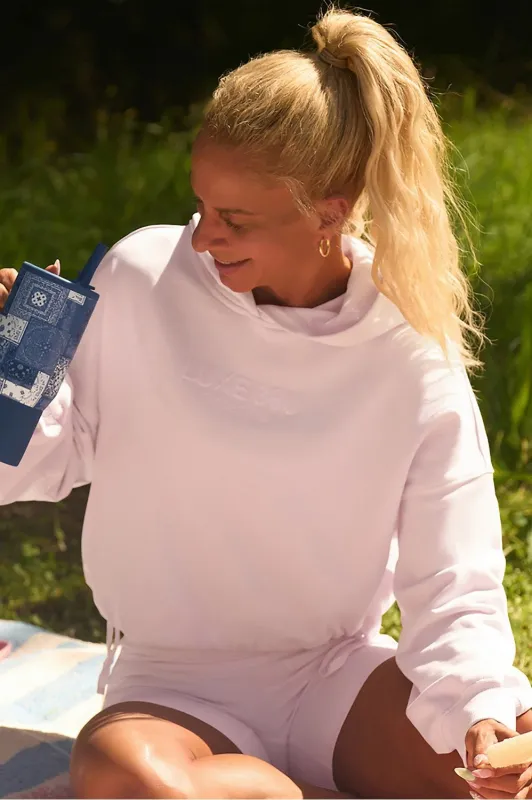 Year Round Terry Luxe Cropped Hoodie sold by Fabletics