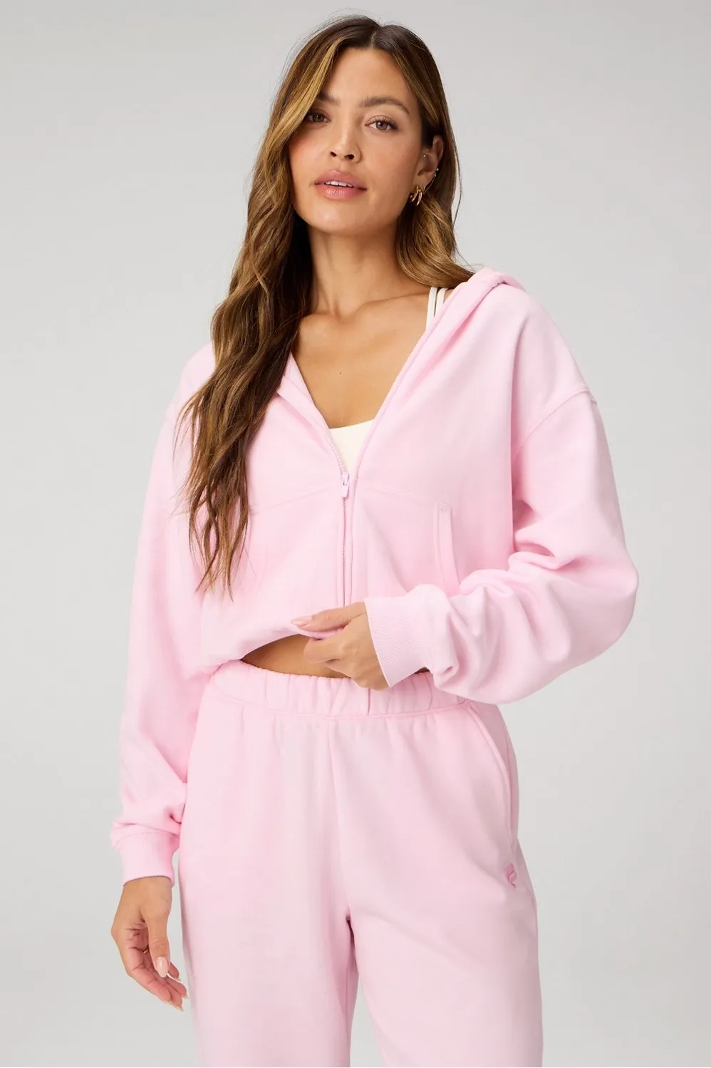 Cozy Fleece Full Zip Hoodie sold by Fabletics