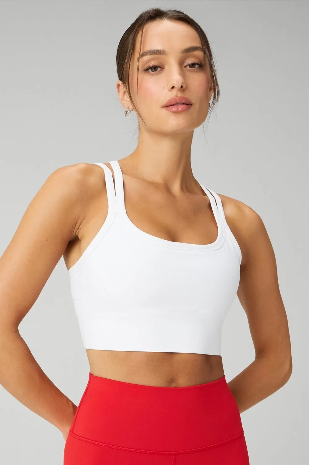 Principal Longline Medium Impact Sports Bra sold by Fabletics