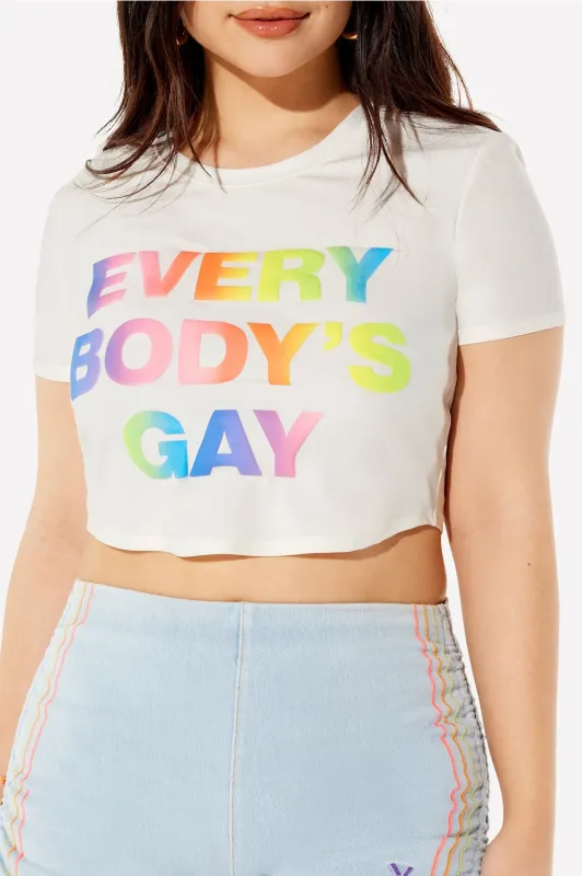 Pride Cropped Tee sold by Fabletics