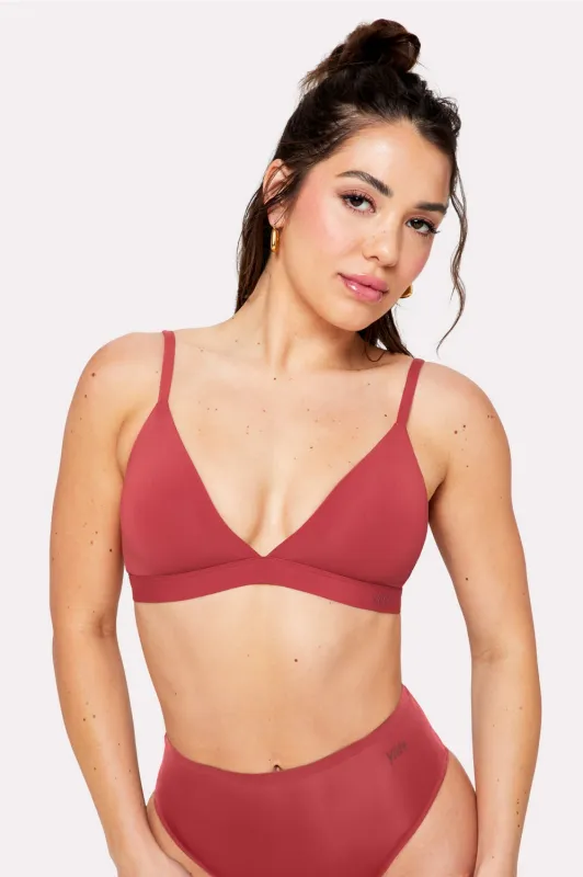 Smoothed Reality Supportive Triangle Bralette sold by Fabletics