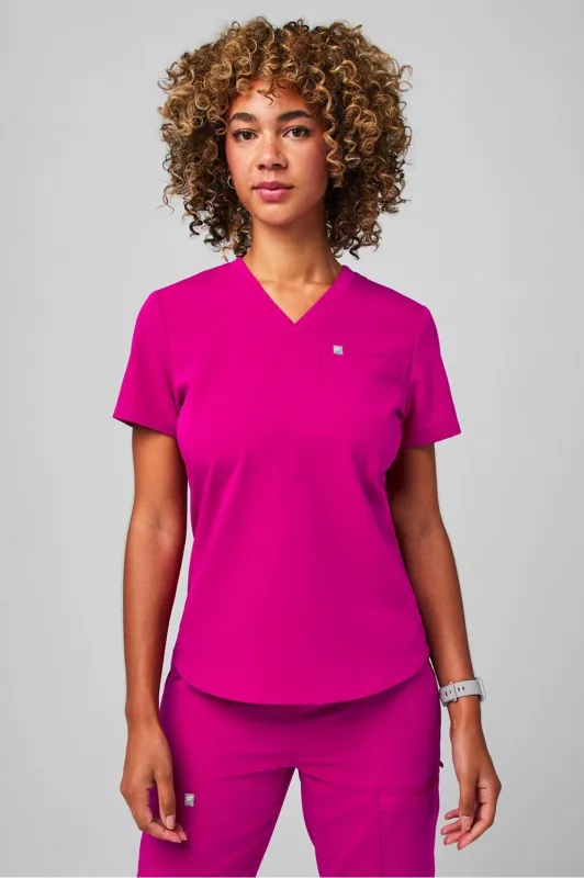 Vital Flex 1-Pocket Scrub Top sold by Fabletics