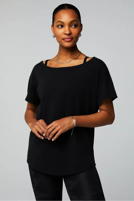 100% Cotton Oversized Tee sold by Fabletics