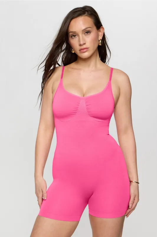 Smooth As Hell Shaping Short Onesie made by Fabletics