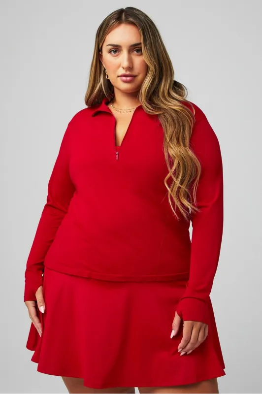 Feather Tech+ Half-Zip Top sold by Fabletics