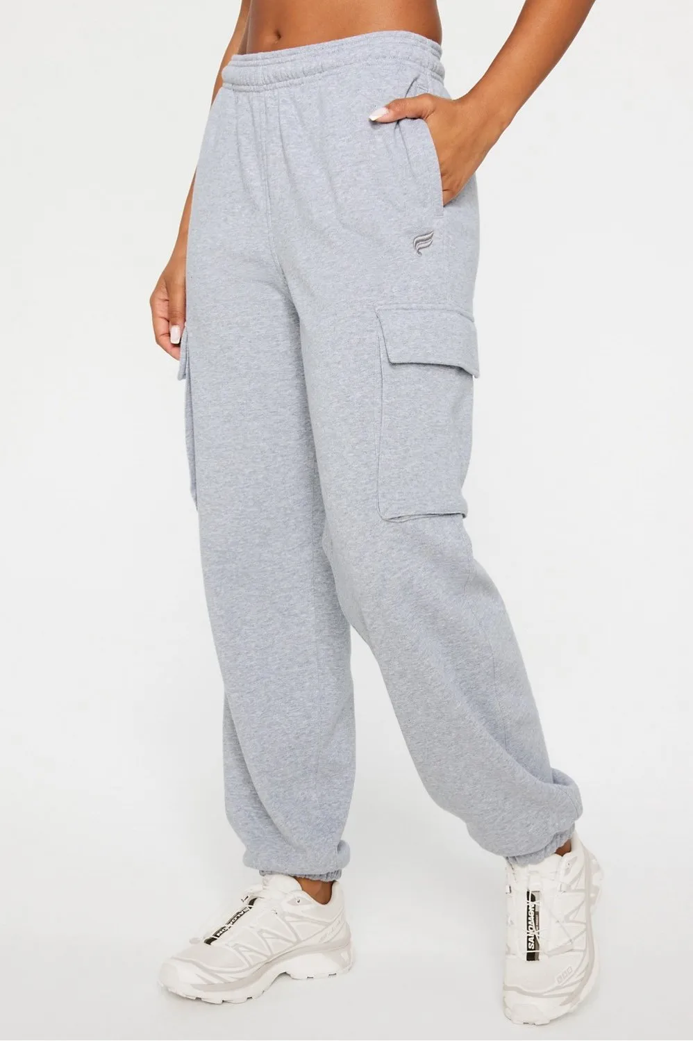 Year Round Terry Cargo Jogger sold by Fabletics