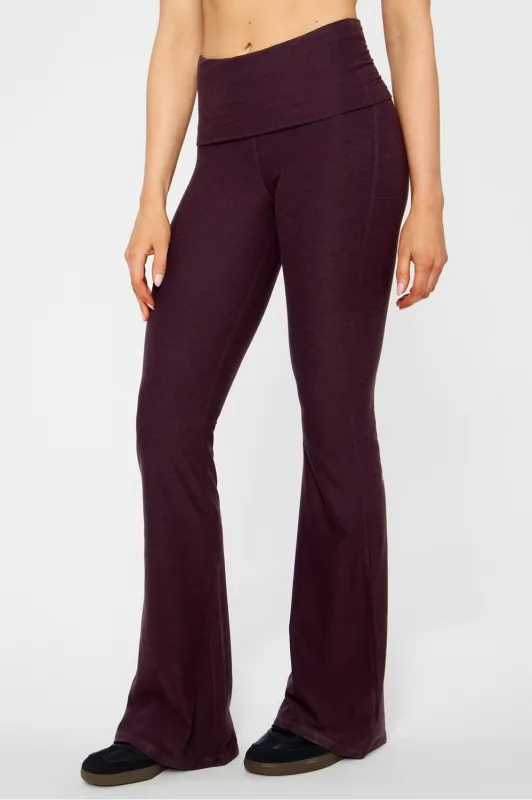 Cloud Jersey Foldover Flare sold by Fabletics