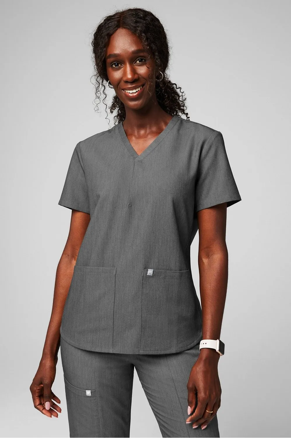 Method 2-Pocket Scrub Top sold by Fabletics