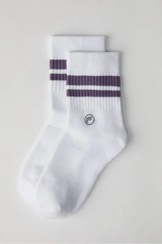 The Everyday Quarter Crew Sock sold by Fabletics