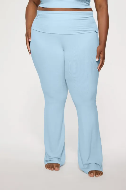 Soft Rib Foldover Pant sold by Fabletics