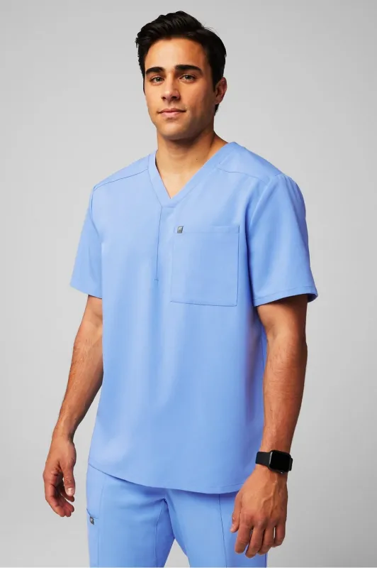 Helix 1-Pocket Scrub Top sold by Fabletics