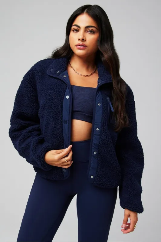 Tahoe Teddy Jacket sold by Fabletics