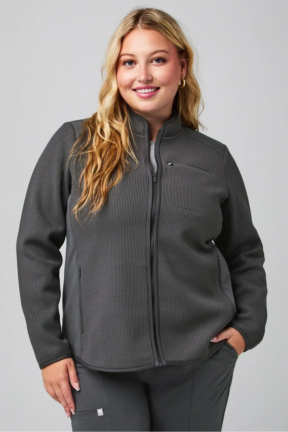 Pace Knit Jacket sold by Fabletics