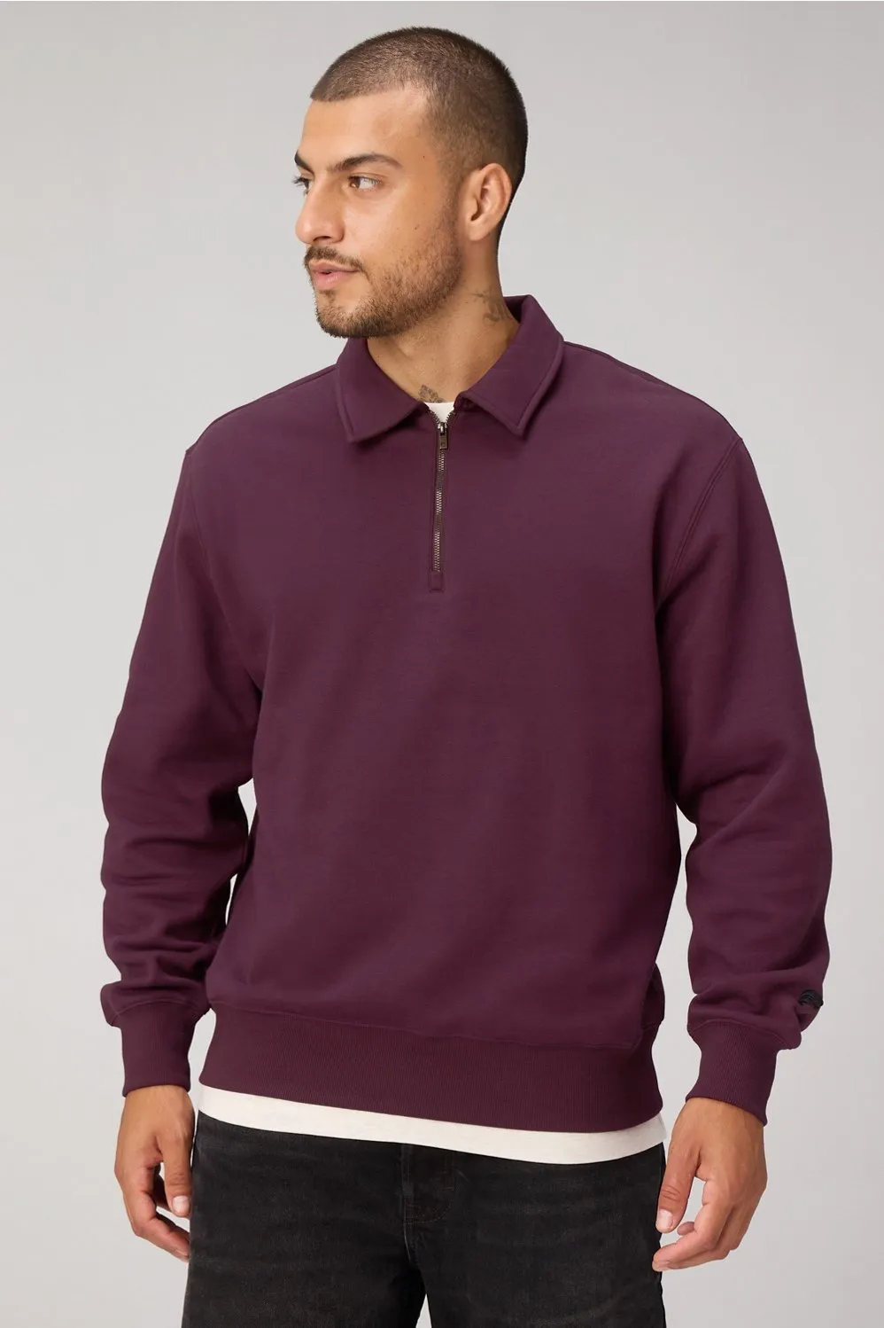 The Go-To Quarter Zip Polo sold by Fabletics