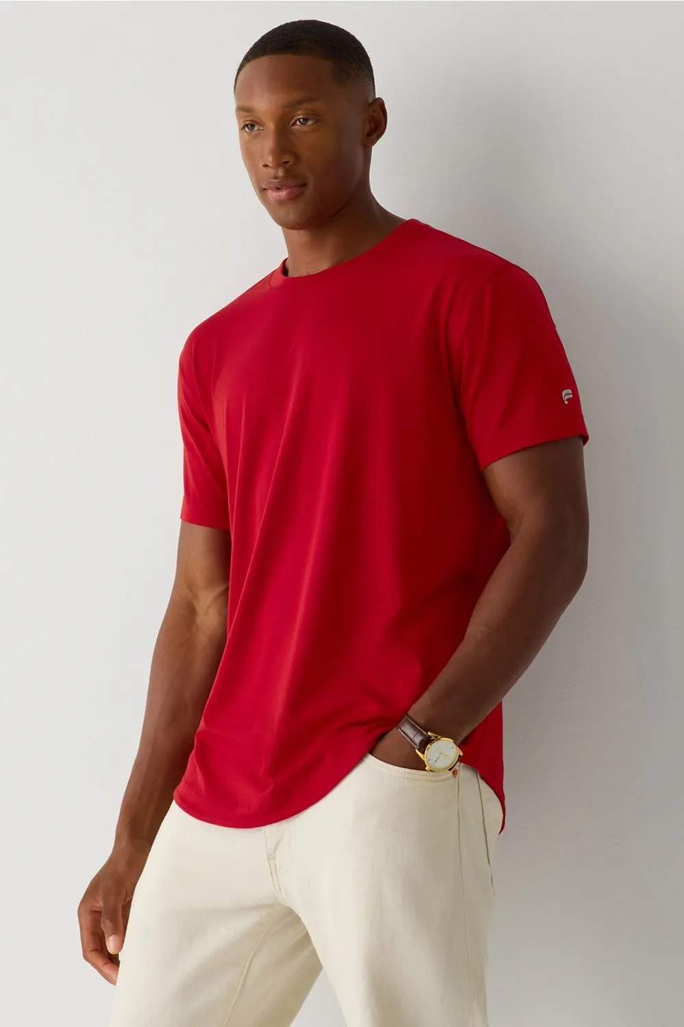 The 24-7 Tee (Curved Hem) sold by Fabletics