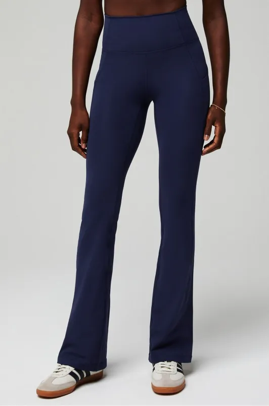 Oasis PureLuxe High-Waisted Pocketed Kick Flare sold by Fabletics