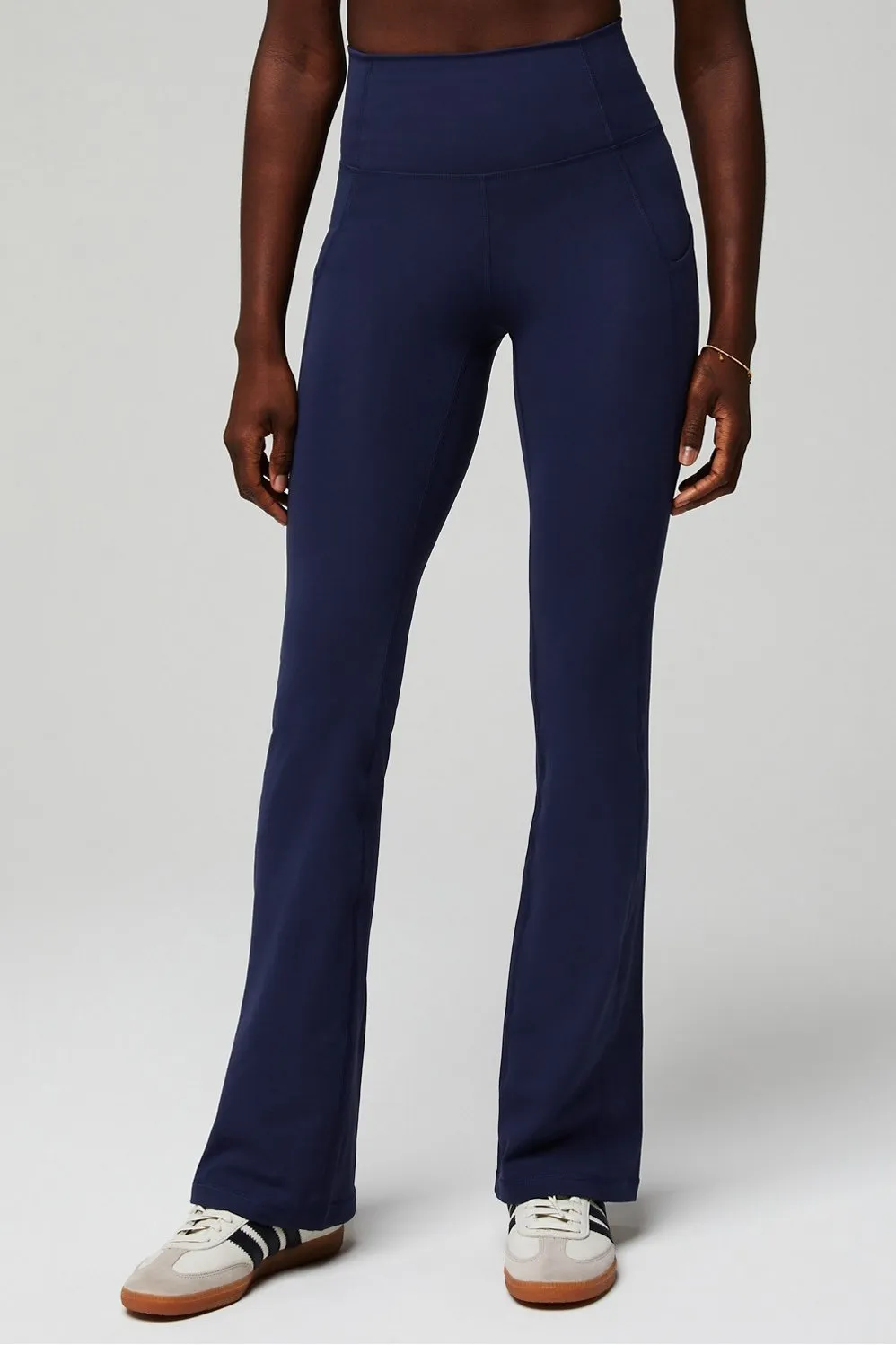 Oasis PureLuxe High-Waisted Pocketed Kick Flare sold by Fabletics