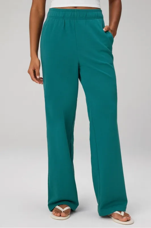 Year Round Terry Wide Leg Pant sold by Fabletics