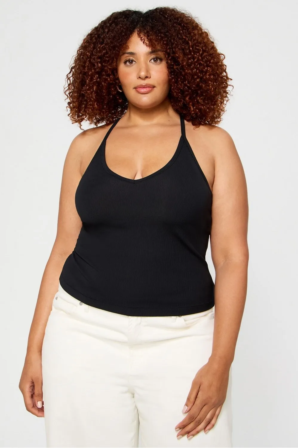 Modal Rib V-Neck Tank sold by Fabletics