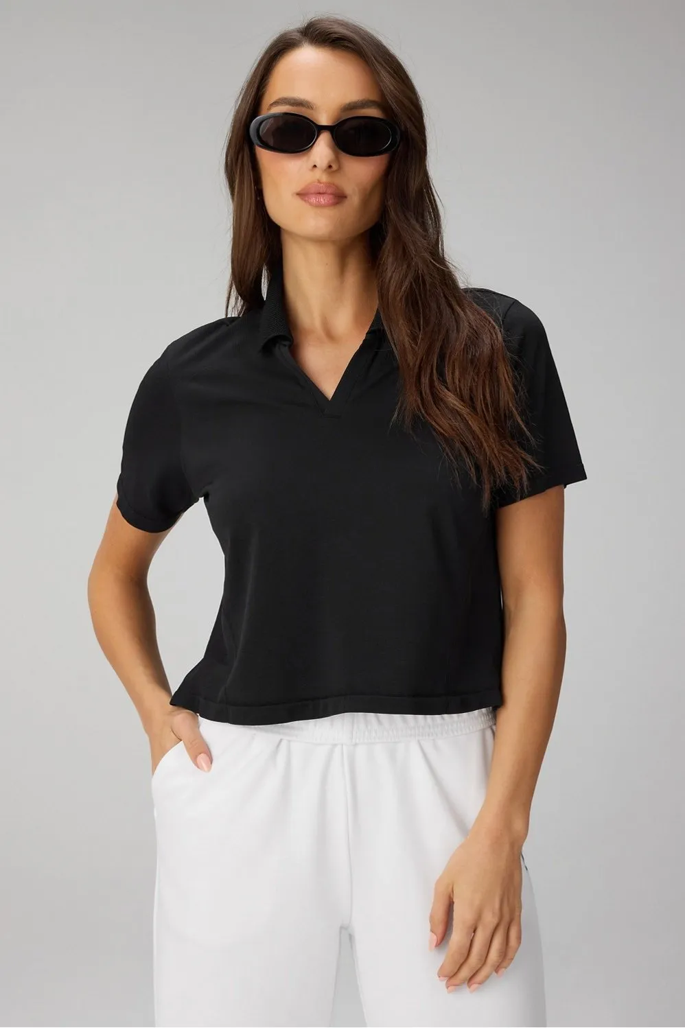 Feather Tech+ Short-Sleeve Polo sold by Fabletics